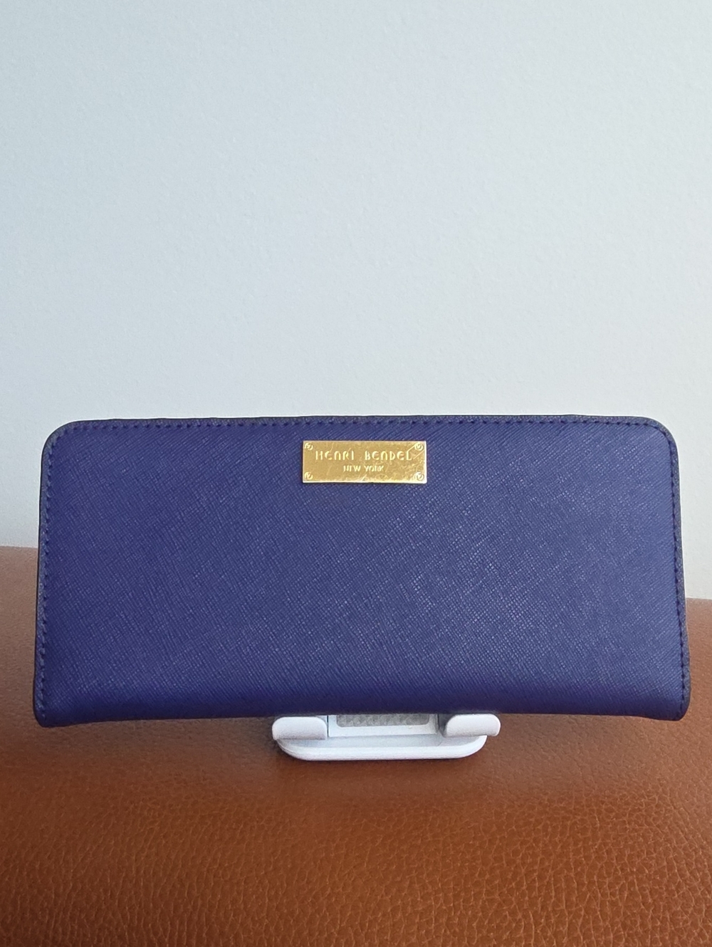HENRI BENDEL NEW YORK West 57th Bifold Leather Wallet
